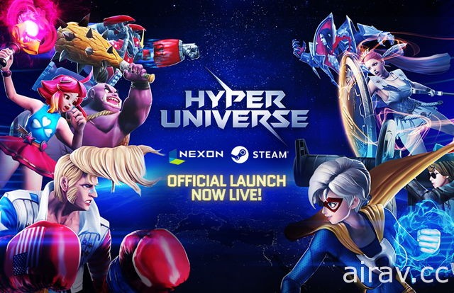NEXON 旗下横向卷轴多人竞技游戏《超能冲击》登陆 Steam 平台 支援繁体中文