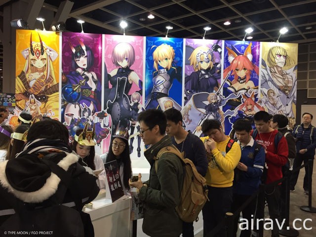 《Fate/Grand Order》首次參加香港 C3AFA 活動 舉辦茨木童子擊退賽、聖晶石抽卡賽等活動
