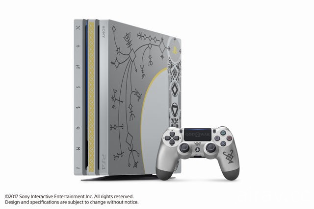 《战神 God of War》特制 PS4 Pro 主机 4 月同步推出 以雷多斯全新武器利维坦战斧为主题