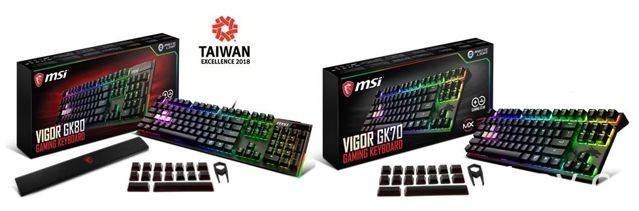 微星發表兩款新 Cherry MX RGB 機械式電競鍵盤 紅、銀軸型為不同需求玩家設計