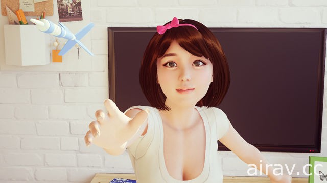 台灣獨立遊戲新作《與你在一起 VR》今日上架 展開與女主角星原芽衣的同居生活！