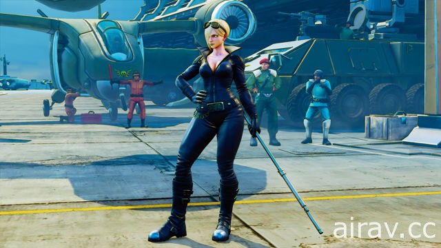 《快打旋風 5 大型電玩版》女特務「法爾潔」登場 以灌注精神能力的杖術應戰
