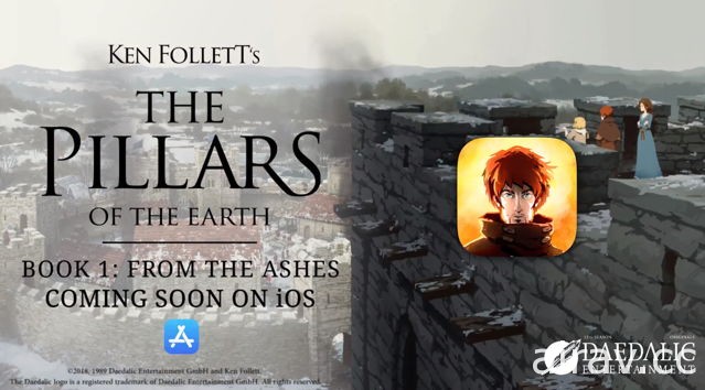 暢銷小說改編遊戲《上帝之柱》將於 4 月 4 日推出 iOS 版本首部曲「燃燒的聖堂」