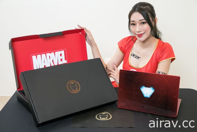 宏碁与  Marvel 漫威合作《复仇者联盟》特别版笔记型电脑今日上市