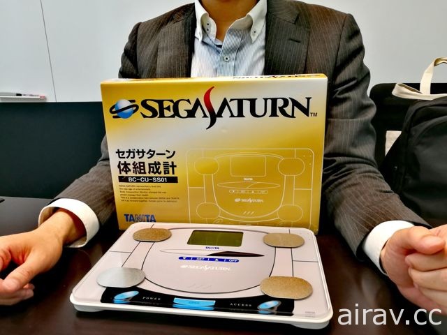 日本 TANITA 推出 SEGA SATURN 经典主机造型体脂计 限量 1122 台