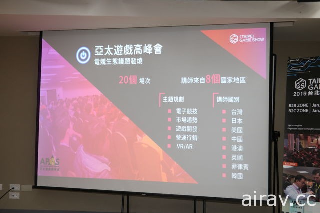 【TpGS 19】2019 台北国际电玩展商务区将首度进驻世贸三馆 宣布夏日电玩展资讯