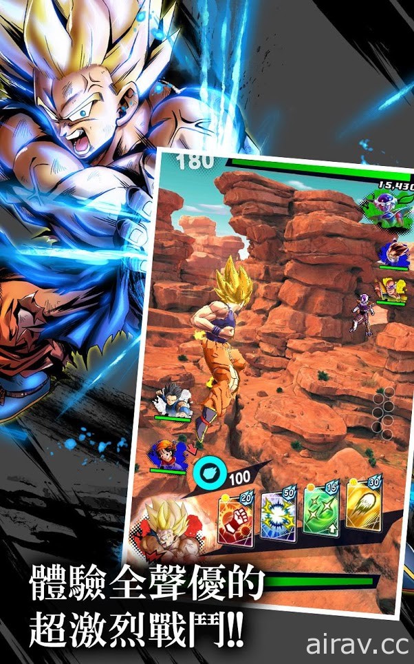 《七龙珠 激战传说》Android 版本上线 使用单指与全世界的玩家进行激烈对战！