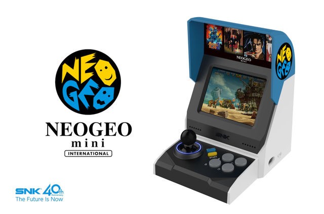 SNK 40 周年紀念遊戲機「NEOGEO mini」正式發表 內含 40 款 NEOGEO 遊戲