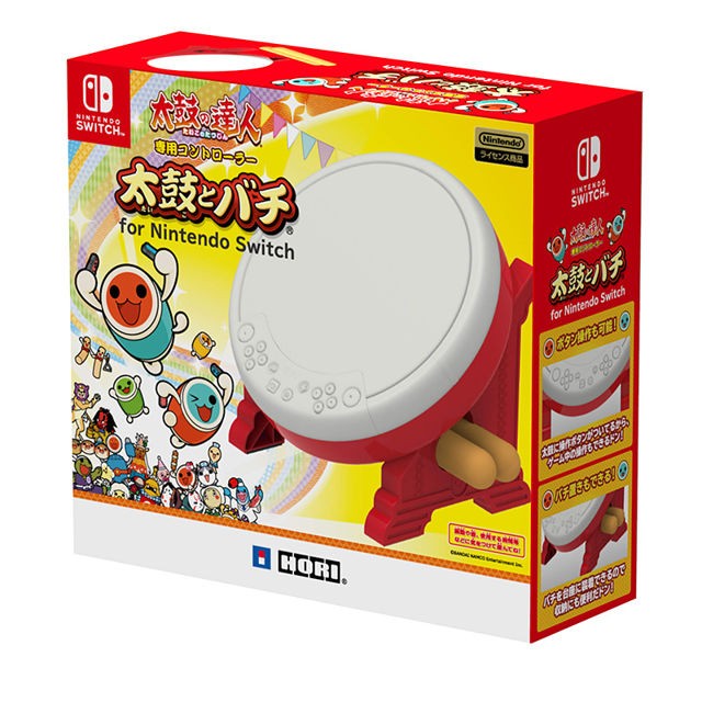 HORI 將推出《太鼓之達人 Nintendo Switch版！》專用太鼓控制器