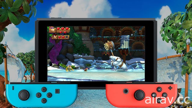 《大金剛：熱帶急凍》Nintendo Switch 版今日發售 支援 Joy-Con 雙人合作遊玩