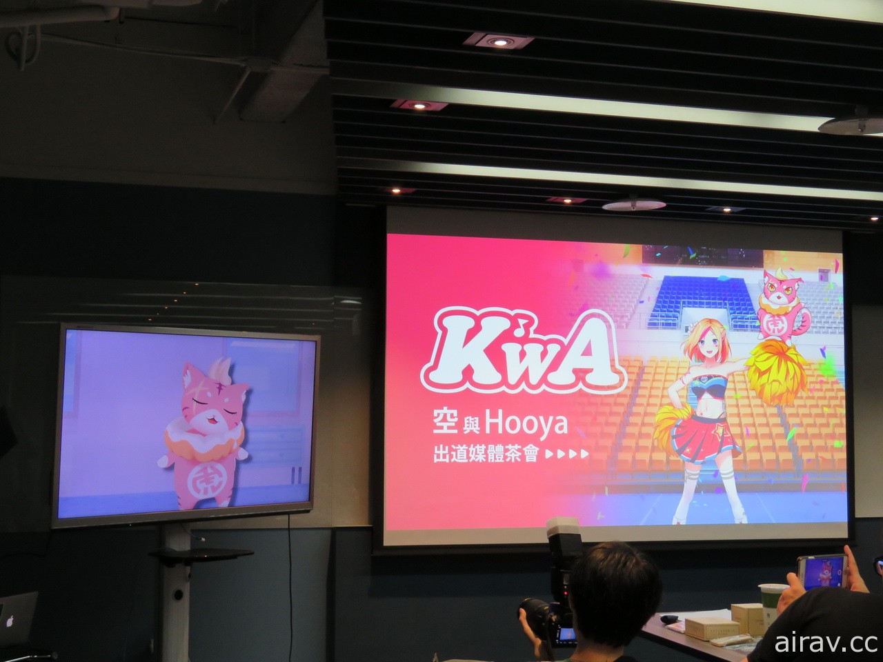 美少女「空」搭配吉祥物「Hooya」台灣首個華語創作 Vtuber 團體「K』WA」正式出道