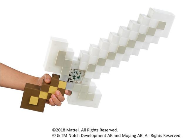 Mattel 推出《我的世界》冒險者之劍玩具 重現像素世界冒險戰鬥氛圍