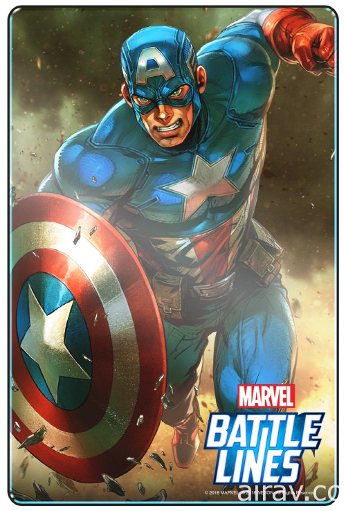 漫威卡牌游戏《Marvel 战线》曝光 钢铁人、美国队长等超级英雄参战！