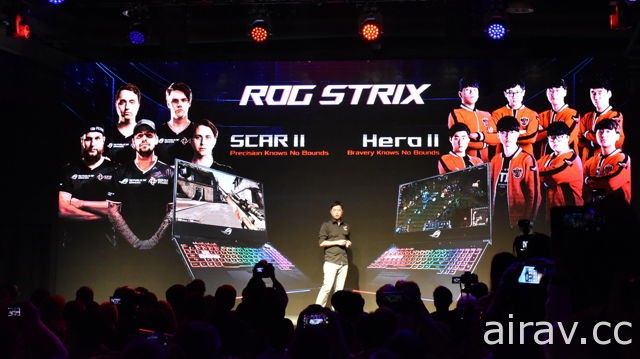 華碩 ROG 公開新一代電競筆電 SCAR II、Hero II 與電競耳機 ROG Delta