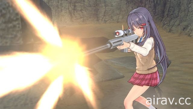 美少女軍事動作射擊遊戲 PS4 / PS Vita《子彈少女 幻想曲》公開中文遊戲畫面截圖