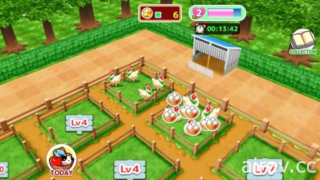 《料理妈妈 COOKING MAMA 让我们来煮！》将推出小游戏“牧场”一起照料动物吧！