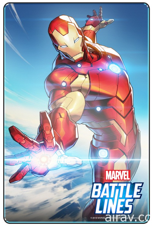 漫威卡牌遊戲《Marvel 戰線》曝光 鋼鐵人、美國隊長等超級英雄參戰！