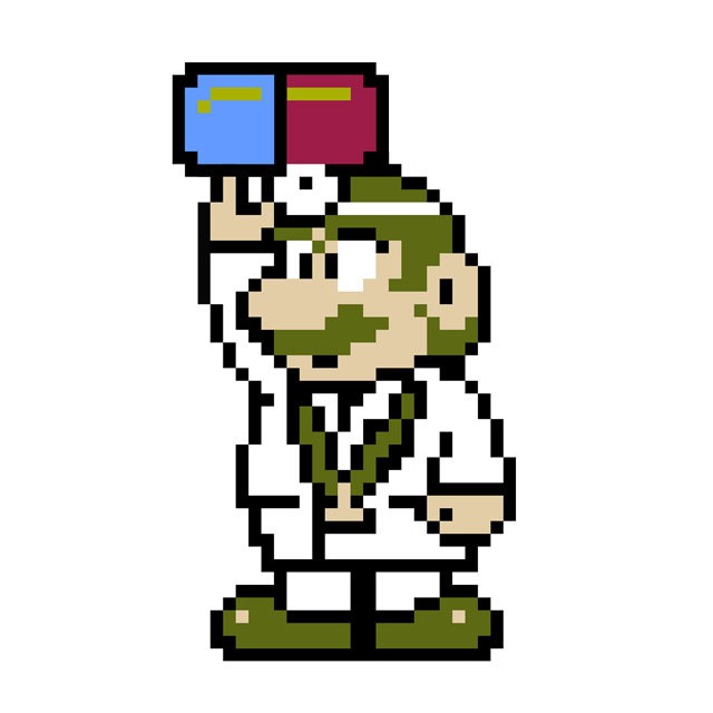 紀念《瑪利歐醫生》30 周年《瑪利歐醫生世界》推出新角色「8-bit 瑪利歐醫生」