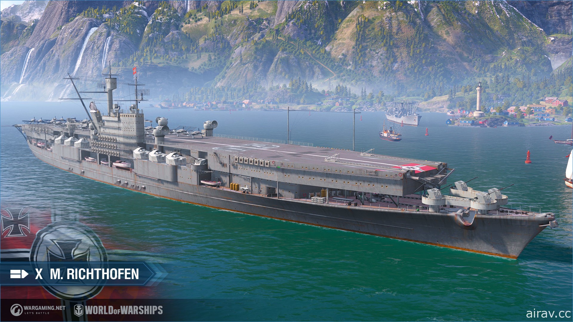《戰艦世界》釋出 0.9.7 版本更新 四艘德國航空母艦正式登場