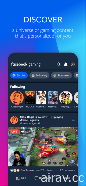 Facebook Gaming 歷經數次駁回終登上 App Store 但無法於 app 啟動即時遊戲功能