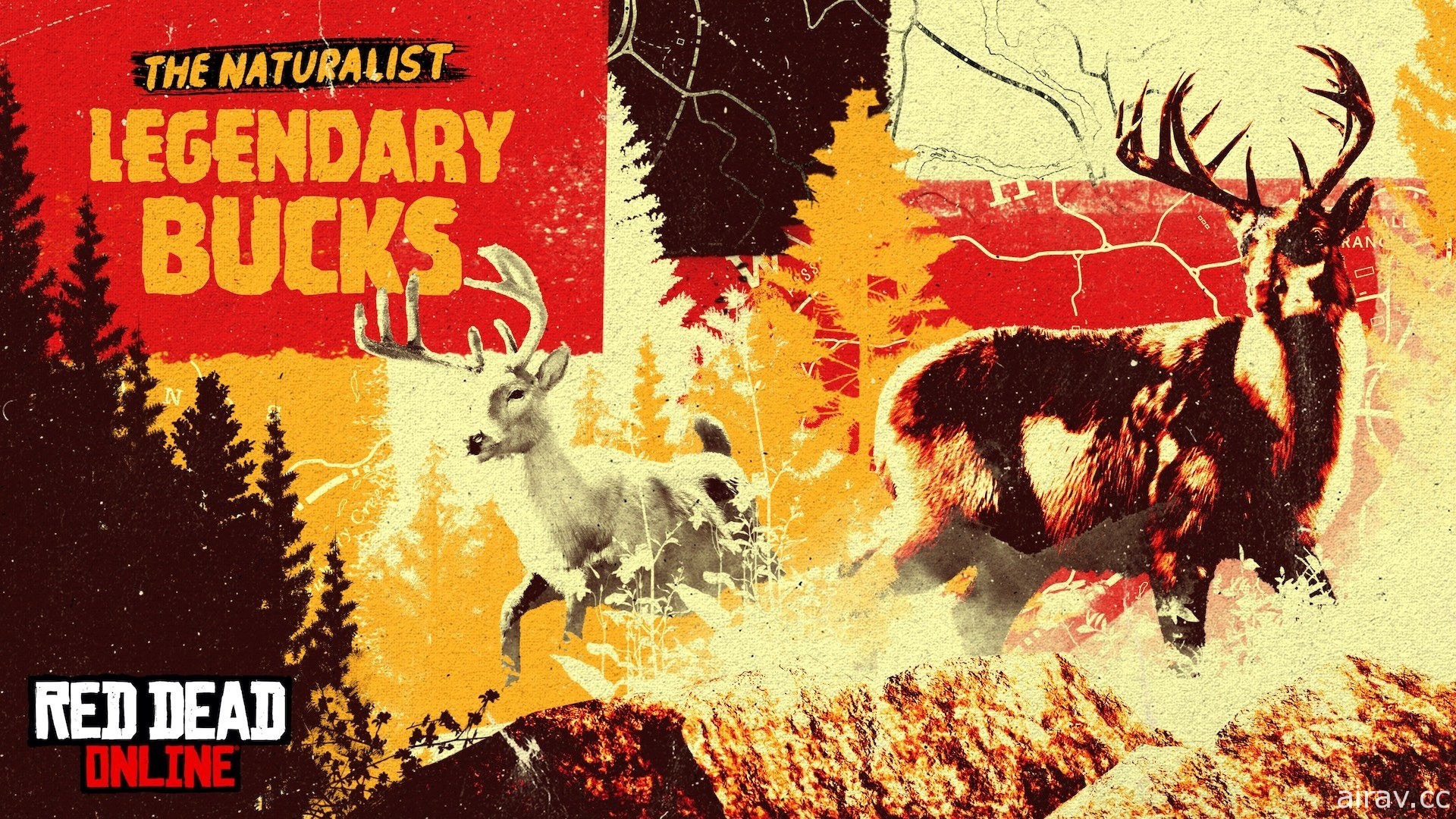 《碧血狂殺 2》線上模式推出目擊動物：傳說奔泥公鹿和雪白公鹿