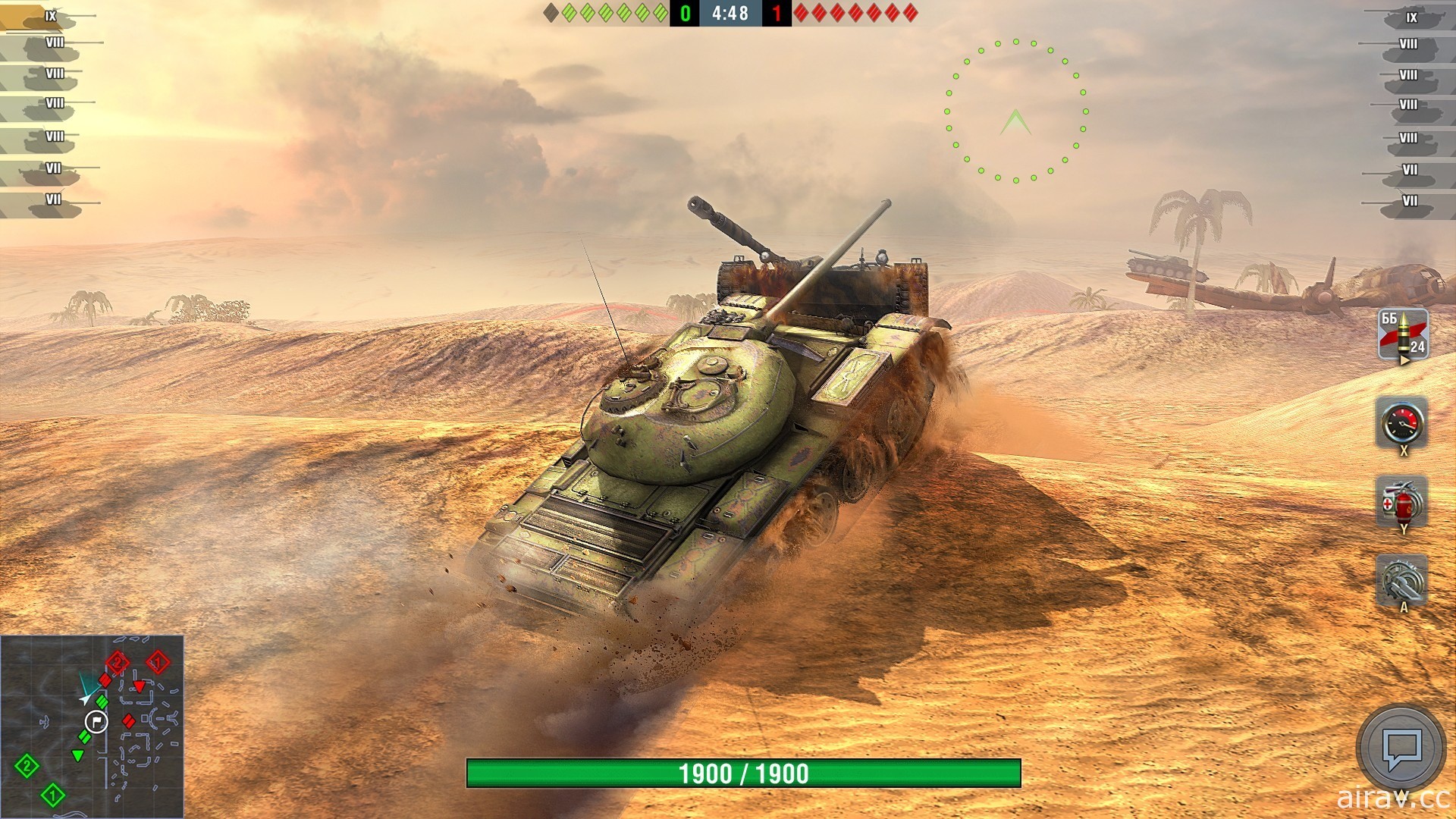 坦克開起來！《戰車世界：閃擊戰》於 Nintendo Switch 平台亮相