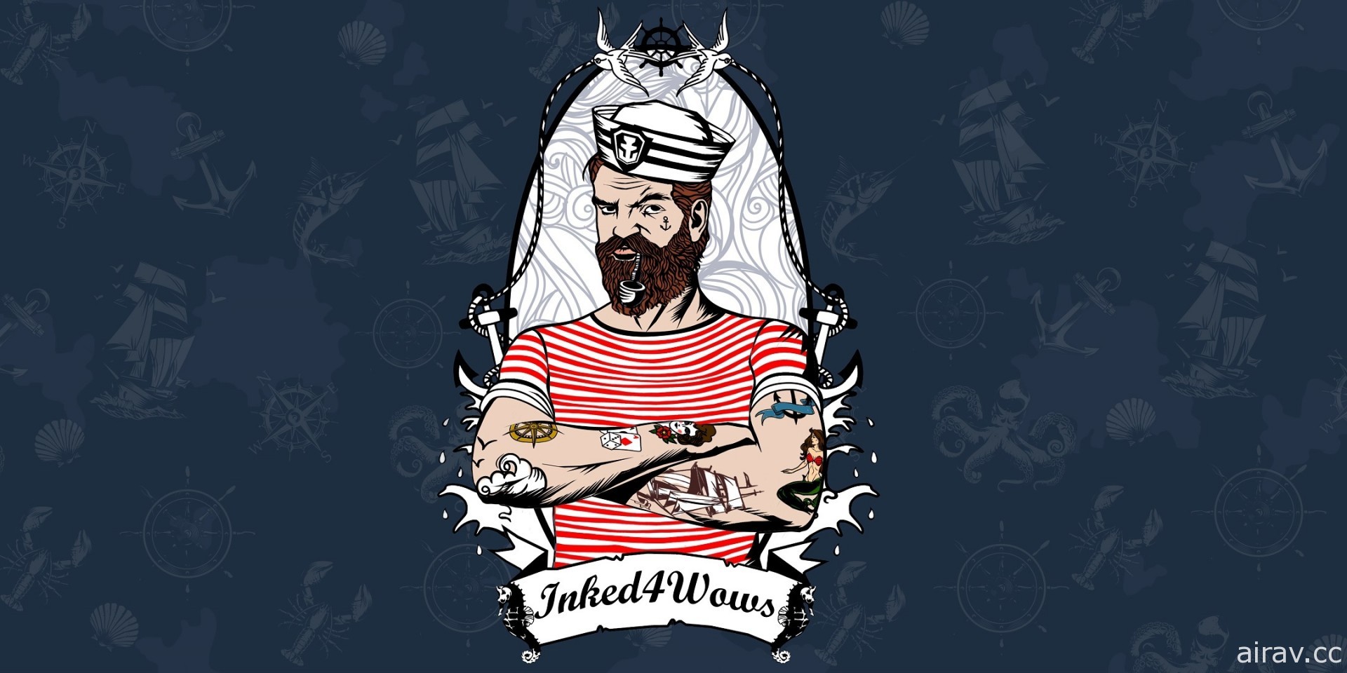 《戰艦世界》公布全球紋身投票競賽優勝者 以 Bismarck 主力艦圖案紋身獲得玩家青睞