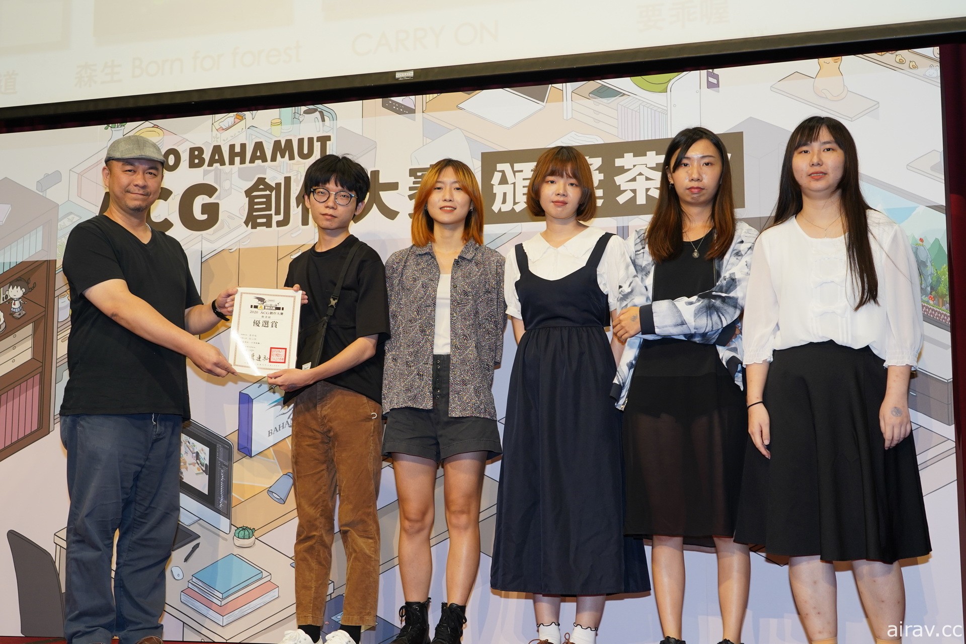 巴哈姆特 2020 ACG 创作大赛“动画组”得奖揭晓 《上吧！鱼 - Go Go Fish!》夺金赏