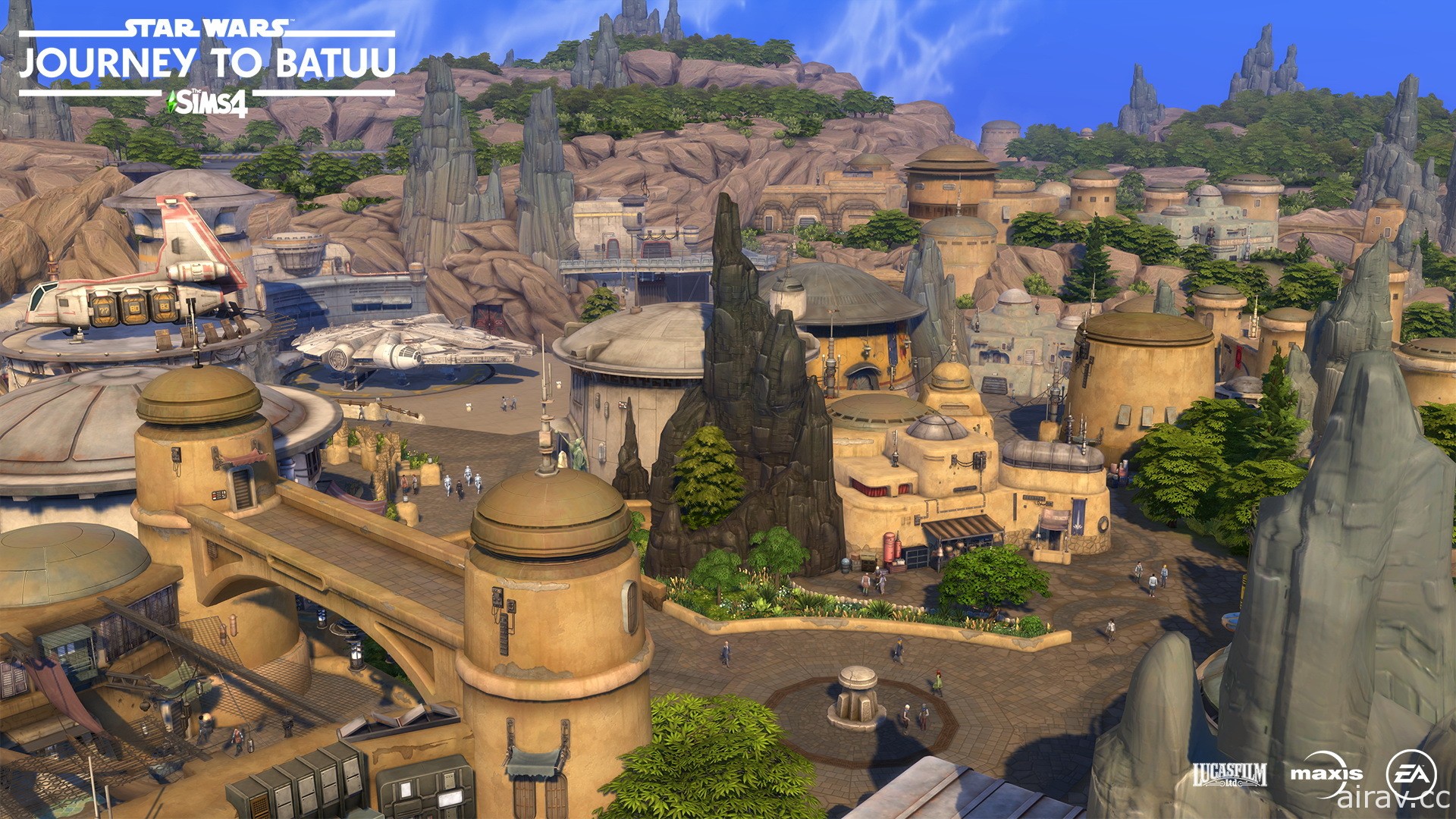 《模擬市民 4》釋出新擴充包《星際大戰 巴圖星之旅》新遊玩影片 搶先揭開新要素