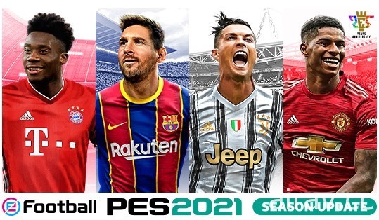 《世界足球競賽 2021》Season Update 今日正式上市 收錄梅西、羅納度等傳奇球星