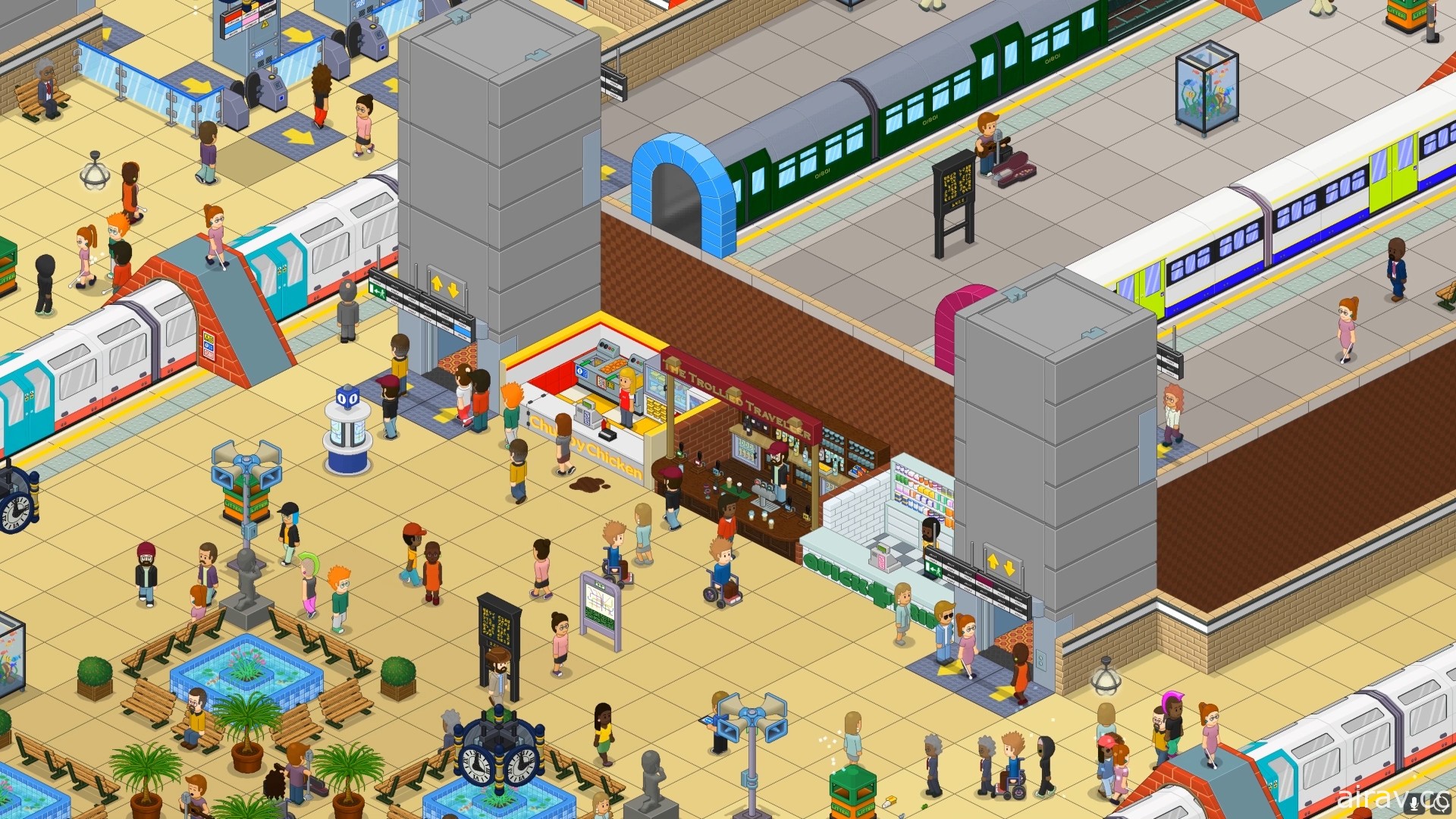 模拟经营游戏《通勤地铁战》10 月 6 日上市 努力打造让大家准时通勤的地铁站