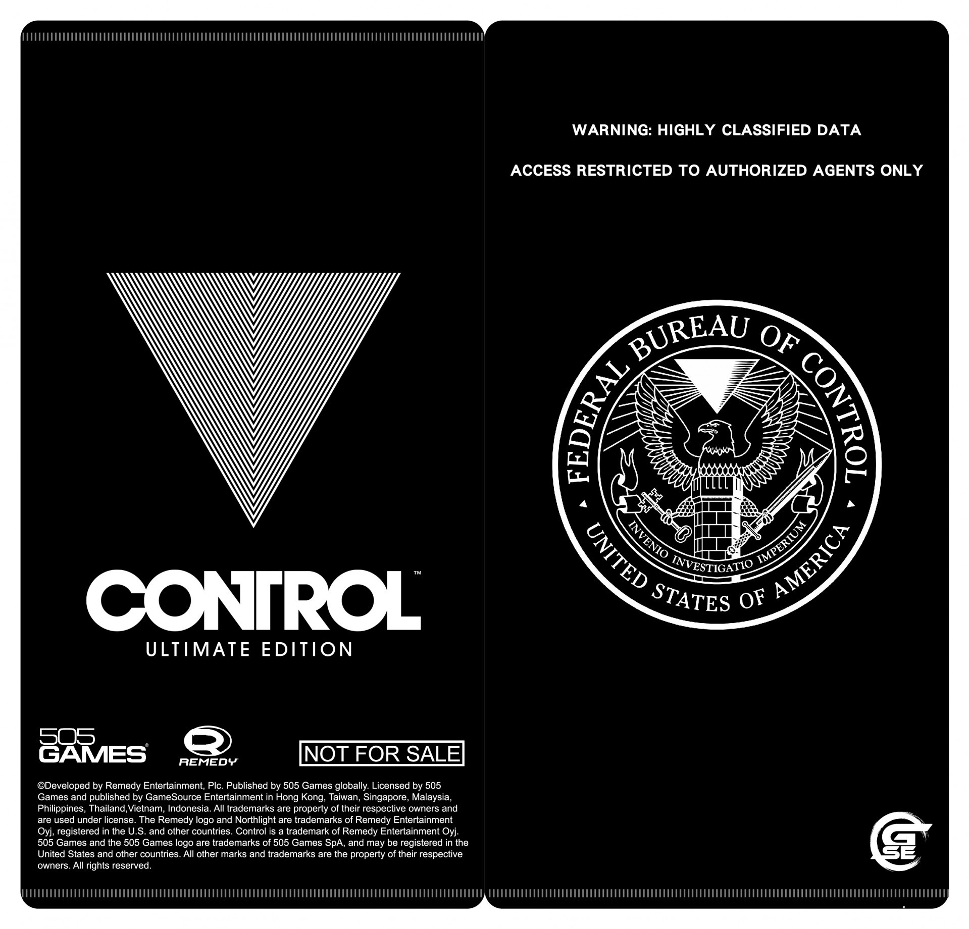 《控制 CONTROL 终极版》即将推出亚洲完全数量限定版