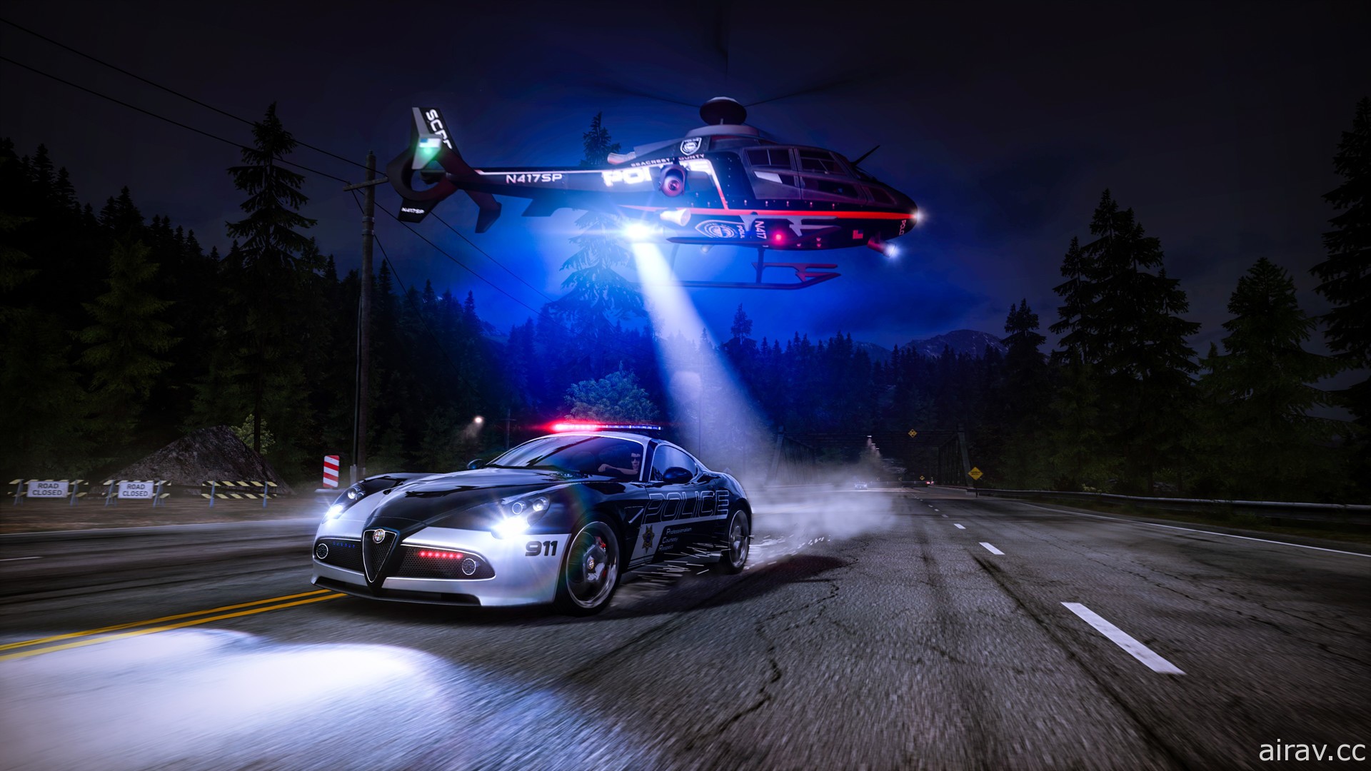 《極速快感：超熱力追緝》重製版 11 月登場 強化畫質表現支援跨平台連線遊玩