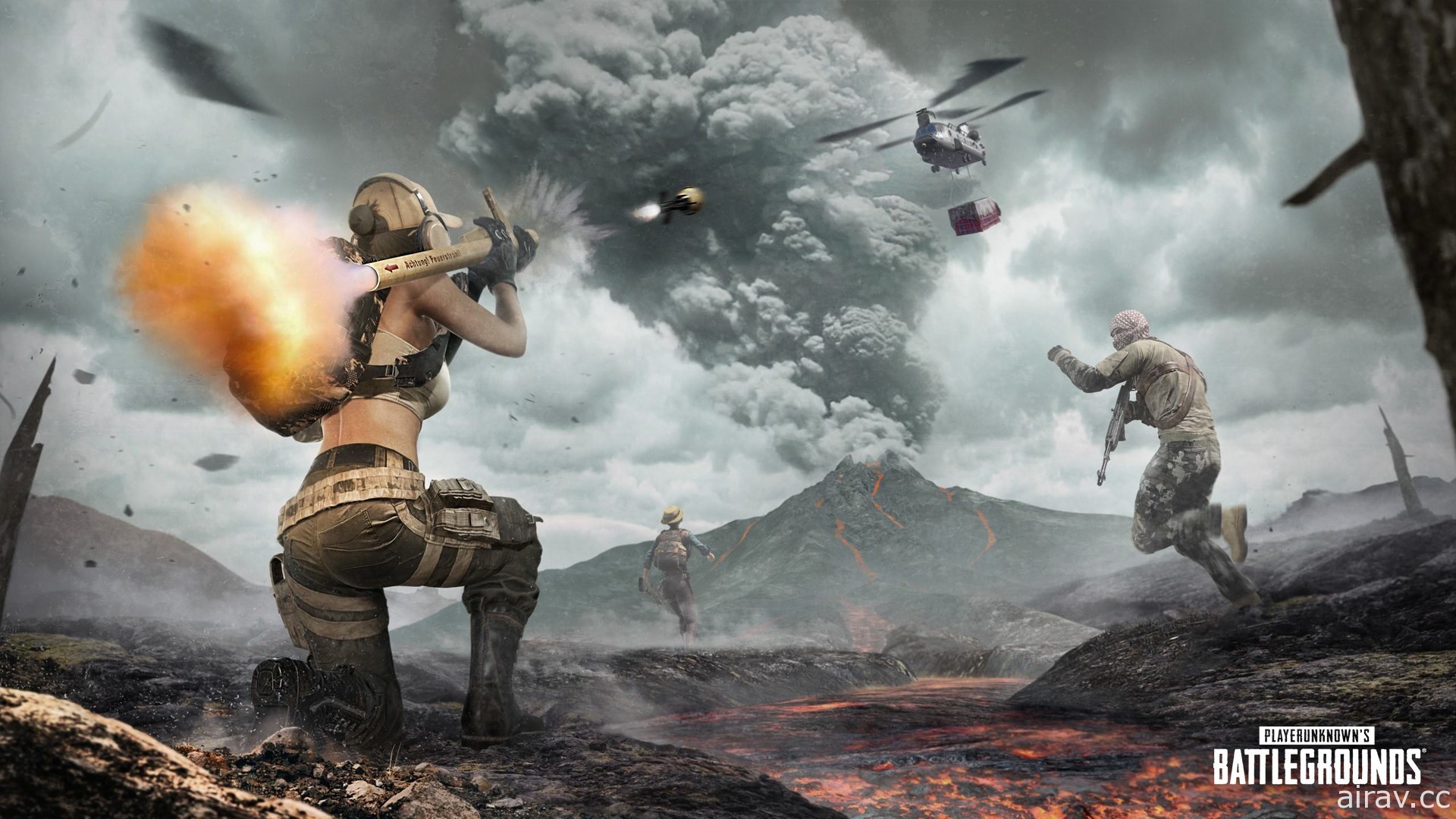 《绝地求生》生存赛季 9 已于测试服实装 在神秘火山高原展开全新型态大逃杀