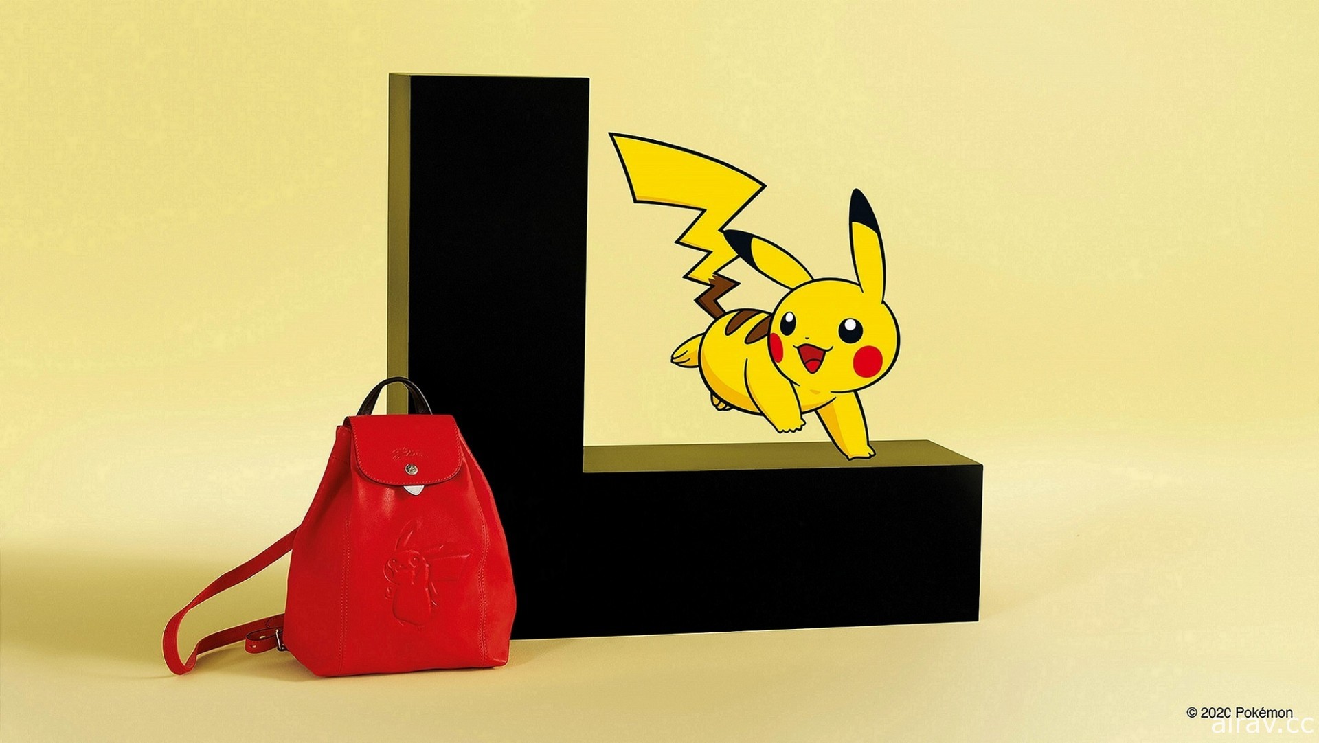 LONGCHAMP x Pokémon 聯名系列上市！皮卡丘聯手 Le Pliage 魅力放電