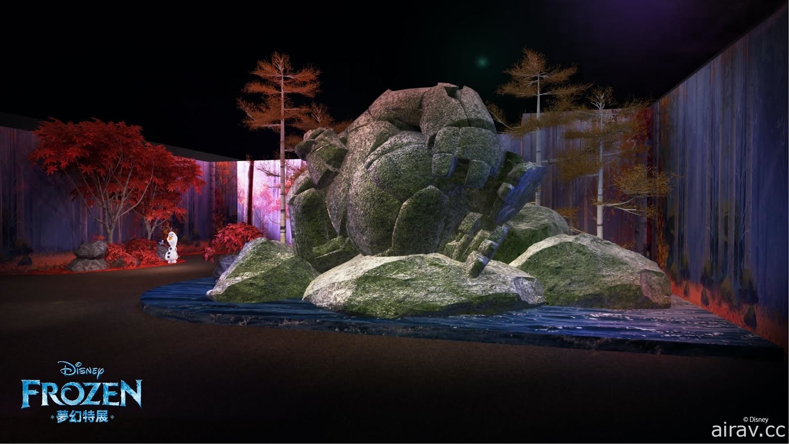 「FROZEN 冰雪奇緣夢幻特展」12 月在台揭幕 還原經典場景 科技互動體驗冰雪幻境