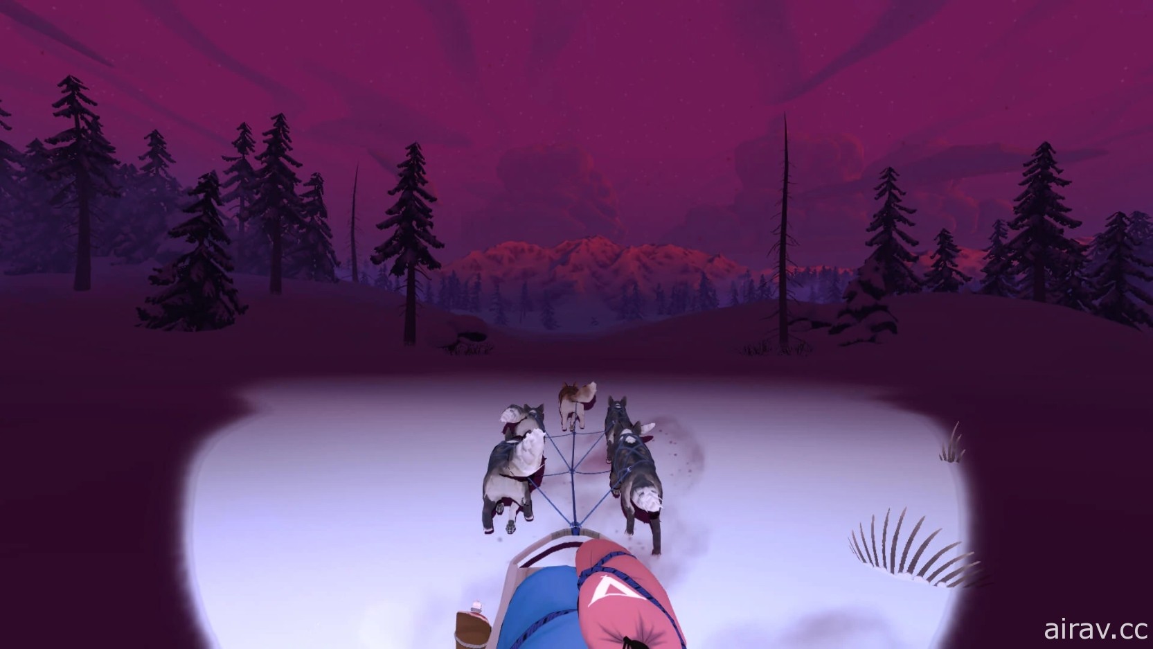 劇情向 NS、PC 新作《紅燈籠 The Red Lantern》上市 與五隻雪橇犬踏上荒野生存之旅