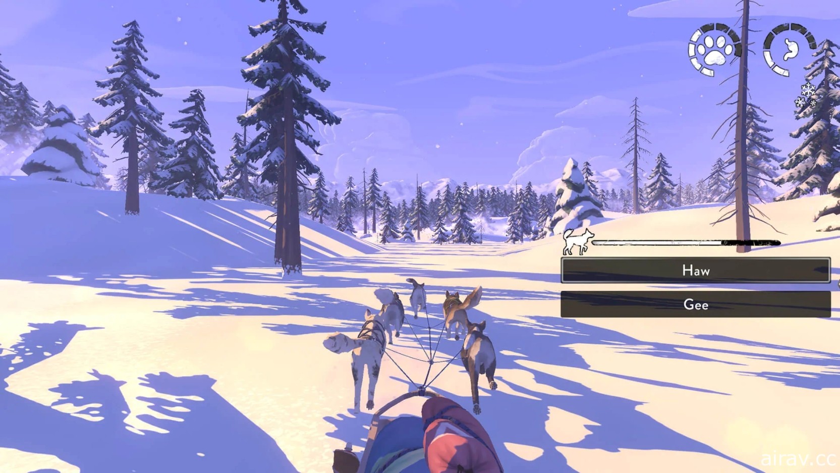 劇情向 NS、PC 新作《紅燈籠 The Red Lantern》上市 與五隻雪橇犬踏上荒野生存之旅