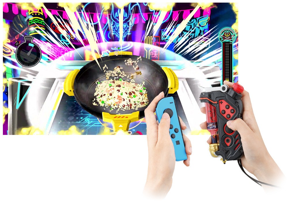 挥舞专用控制器组件来炒饭！料理动作战斗游戏《食王者》决定 11 月 28 日发售
