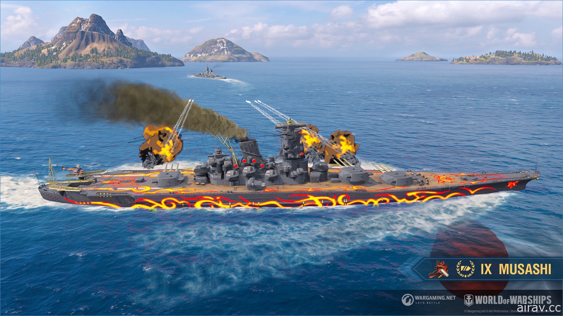 《战舰世界》再度与日本漫画《苍蓝钢铁战舰》合作 推出全新 Arpeggio 加值战舰等内容