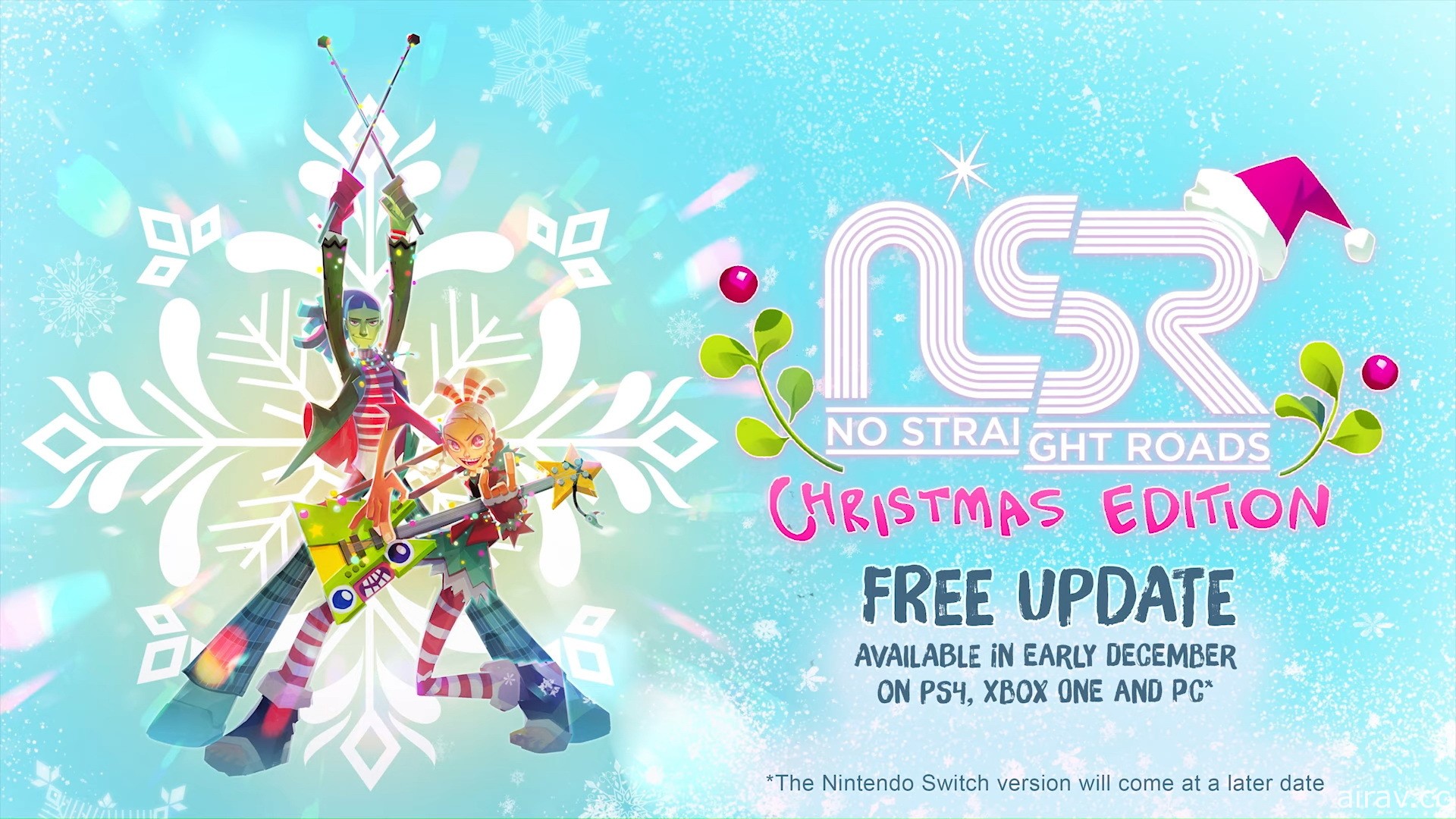 音樂動作冒險遊戲《曲途》將推出免費耶誕節更新 場景音樂融入主題要素
