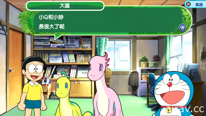 《哆啦A梦 大雄的新恐龙》同名 Switch 游戏繁体中文版今天上市