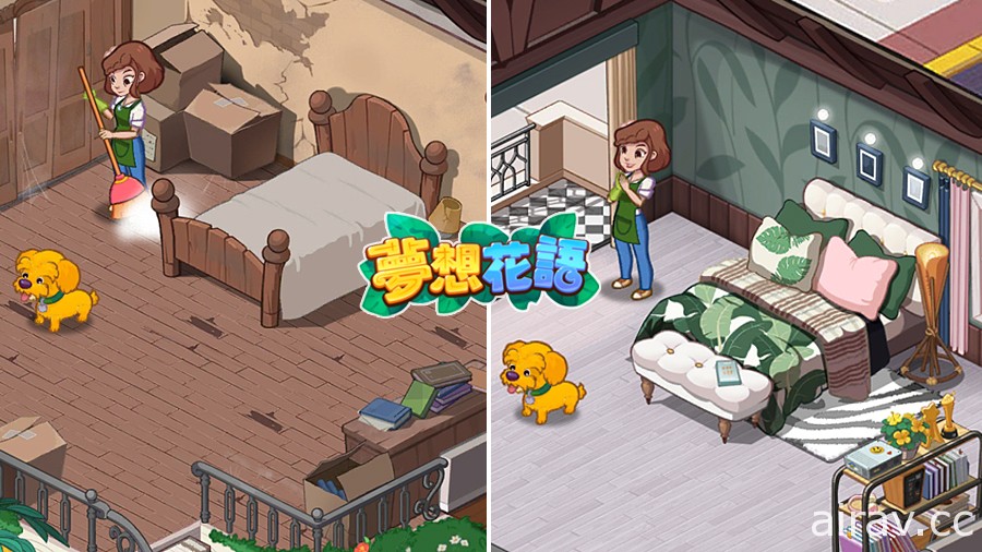 消除遊戲《夢想花語 Ohana Island》中文版於雙平台推出 在小島上享受經營樂趣