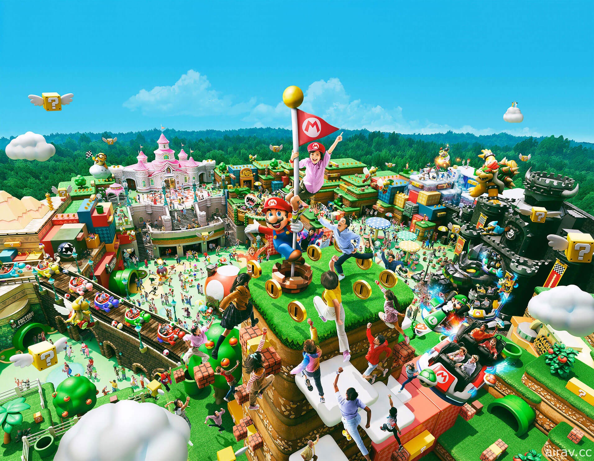 夢幻電玩樂園「超級任天堂世界」官方網站開張 詳細介紹園內各項遊樂設施