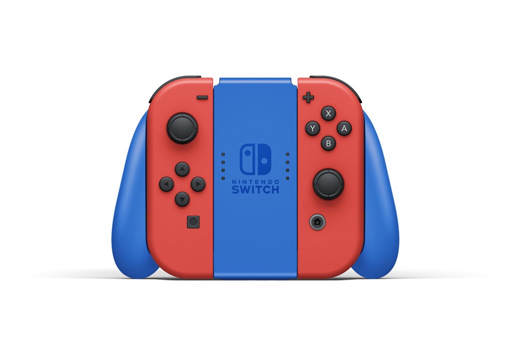 「Nintendo Switch 瑪利歐亮麗紅 X 亮麗藍 主機組合」即將發售！隨附特別設計便攜包