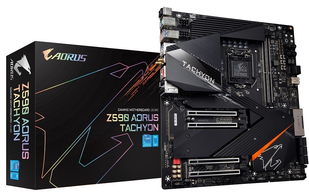 技嘉推出最新 Z590 AORUS 系列主機板 專為第 11 代 Intel Core 處理器所設計