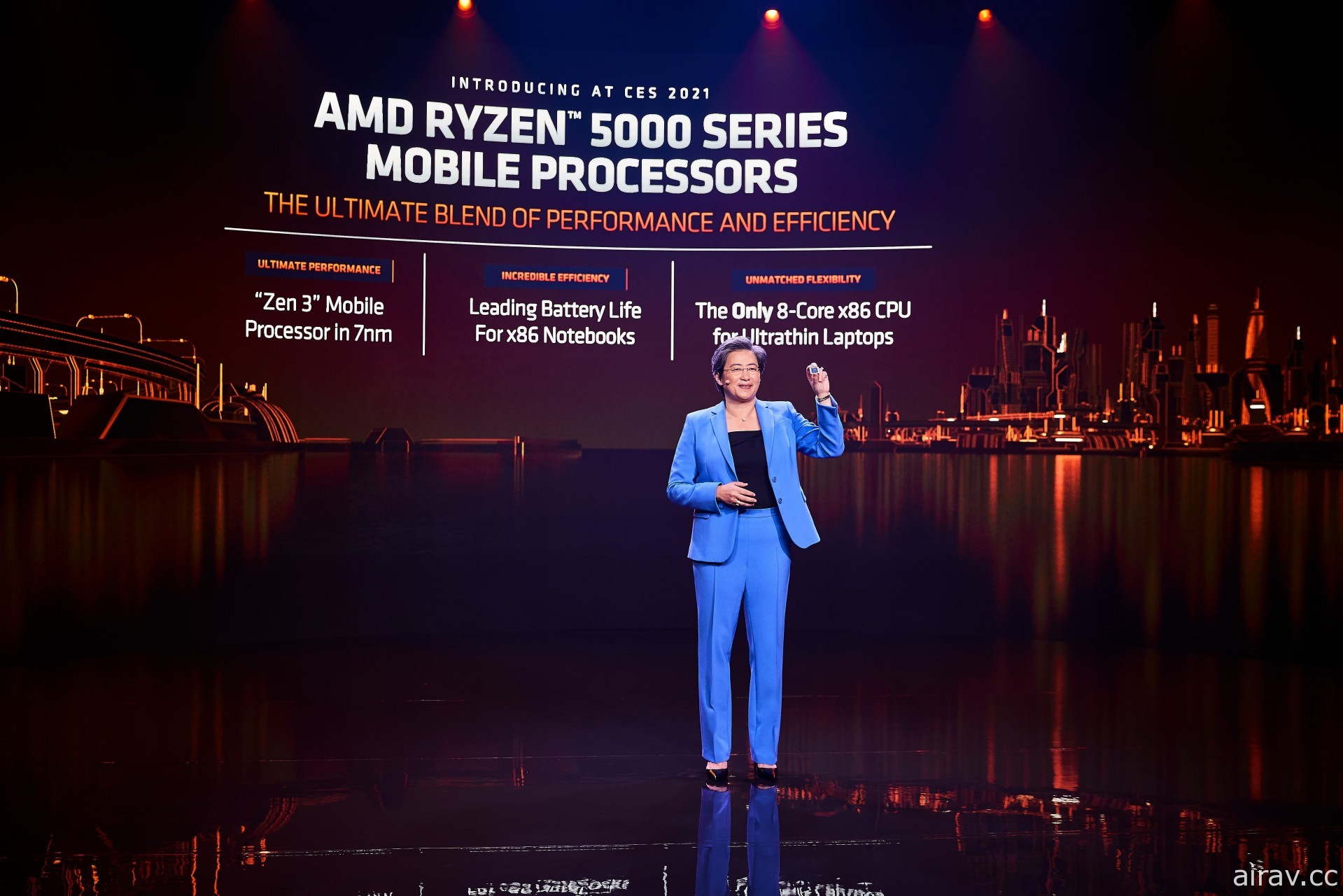 AMD 发表 Ryzen 5000 系列行动处理器阵容 新款笔电将陆续推出