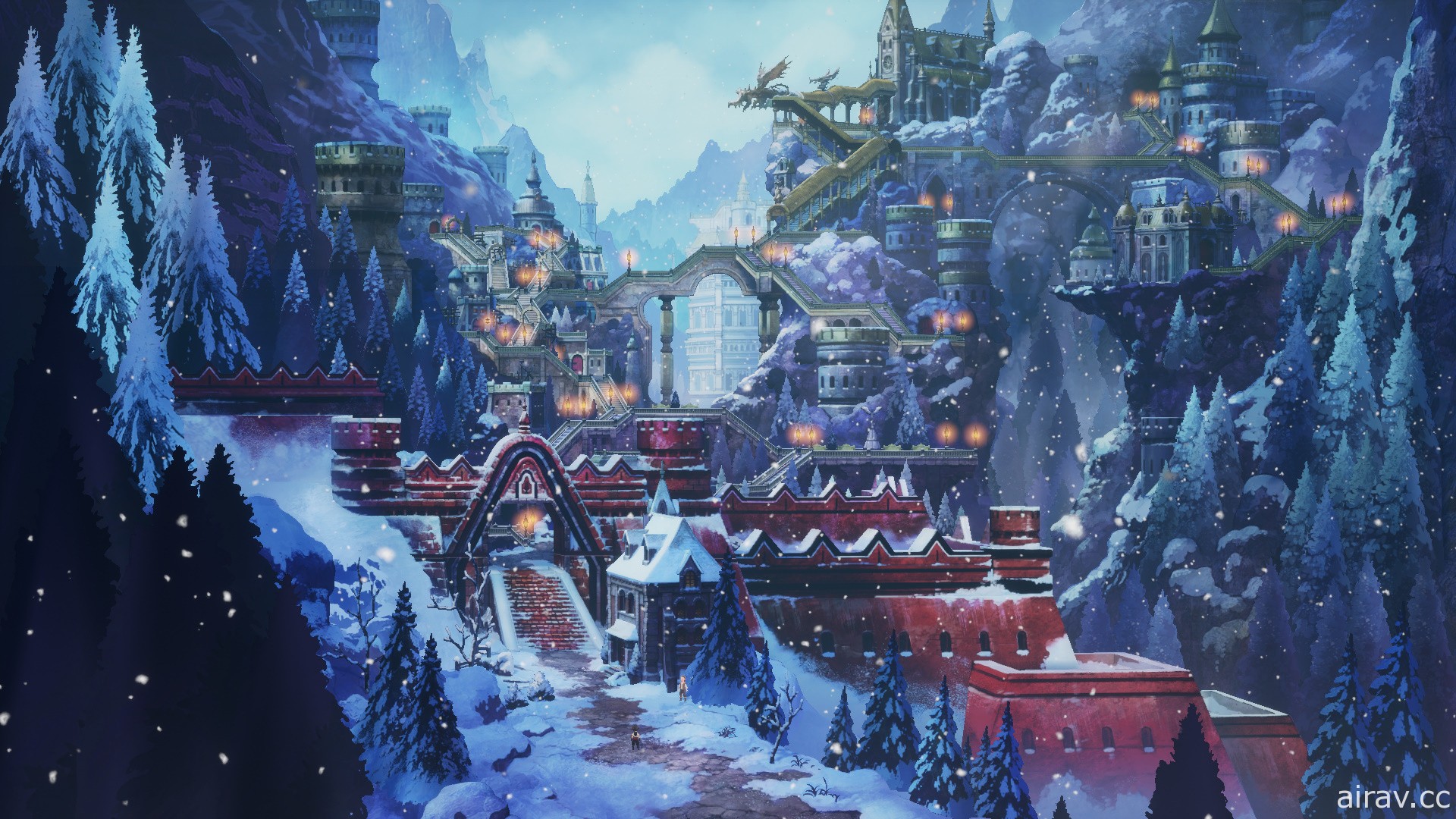 《Bravely Default II》介紹冰天雪地之國「拉姆達路」以及龍騎士、劍聖等職業
