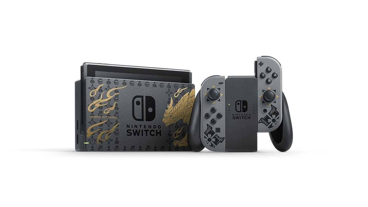 《魔物猎人 崛起》特别版 Nintendo Switch 主机亮相！另发售 Pro 控制器