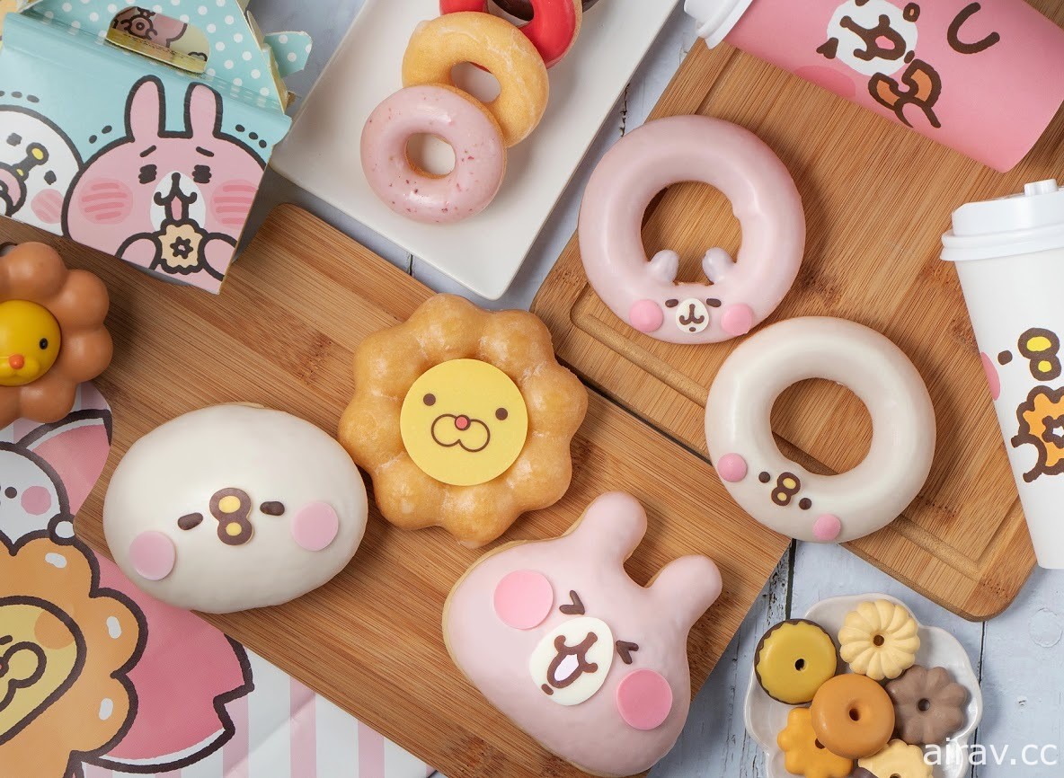 Mister Donut x 卡娜赫拉再度聯名推出櫻花季限定甜甜圈與周邊